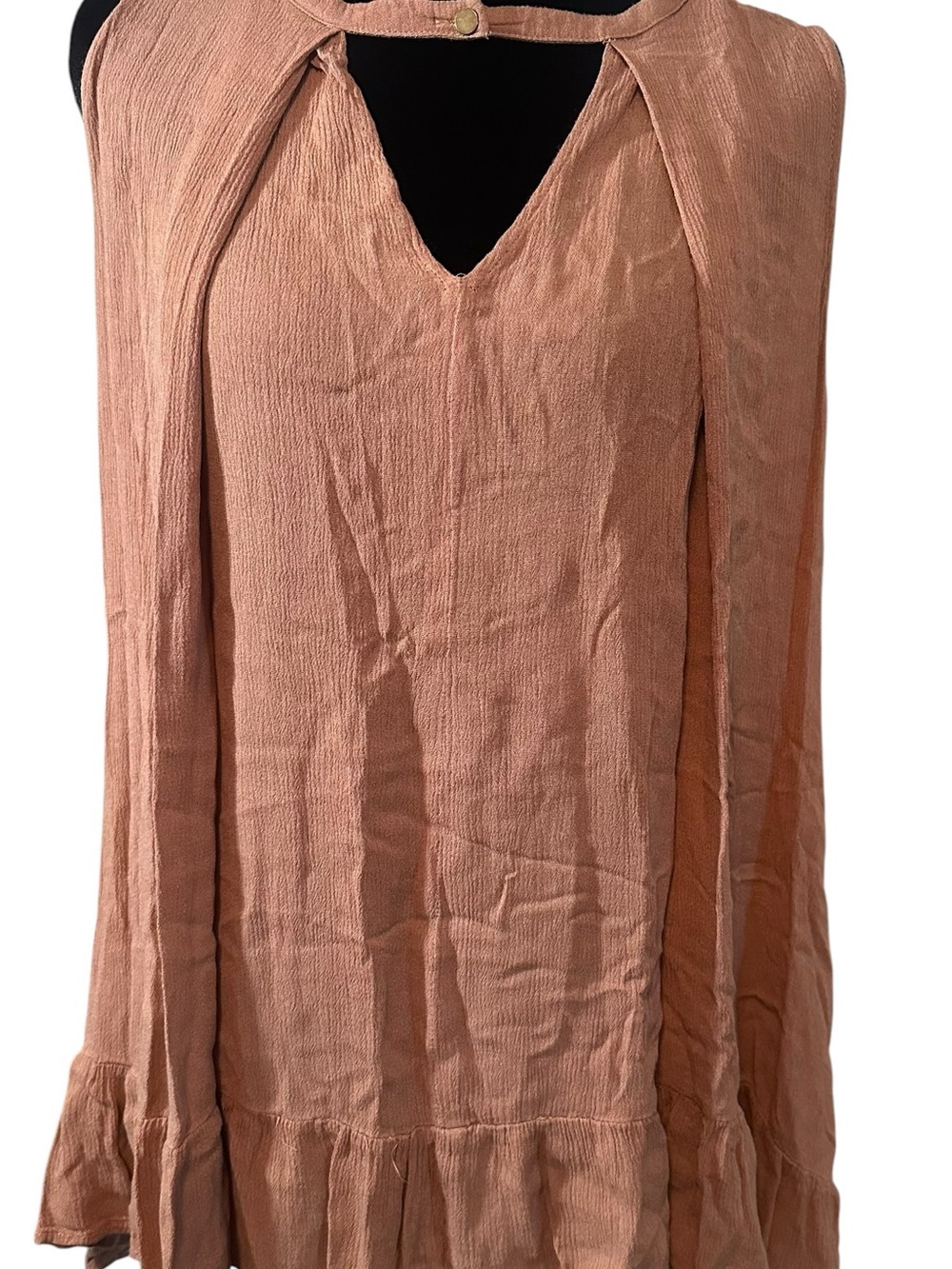 Vanilla Bay Sleeveless Tunic in Rose Taupe